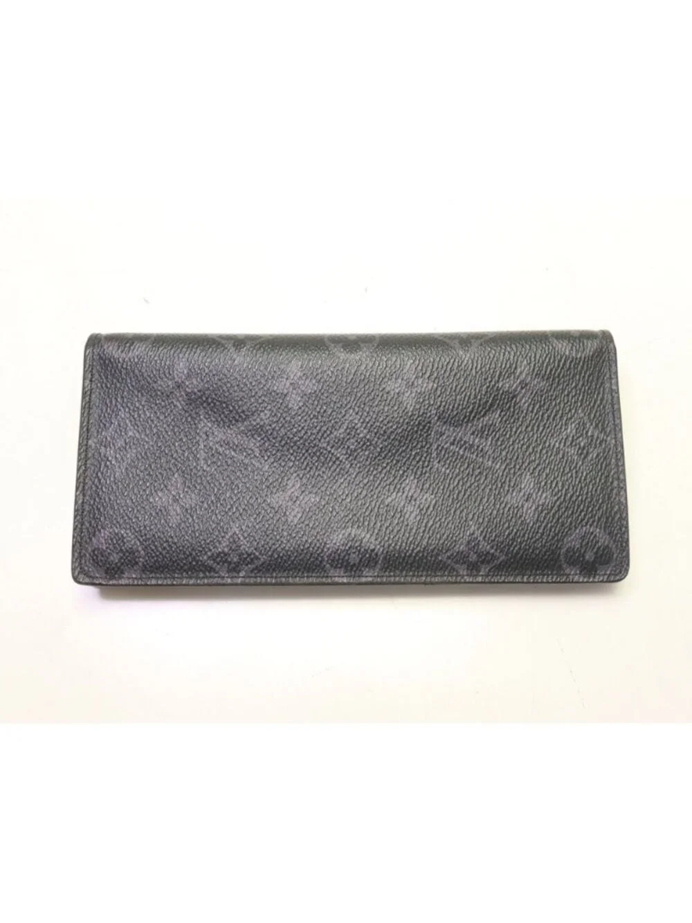 Louis Vuitton Monogram Eclipse Portefeuille Brazza Bifold Wallet